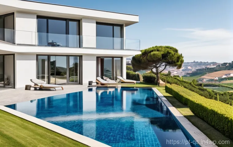 부동산 시장 예측과 대출 전략의 관계 - **Prompt:** A young Portuguese couple in their late 20s, dressed in stylish casual attire, sits at a...