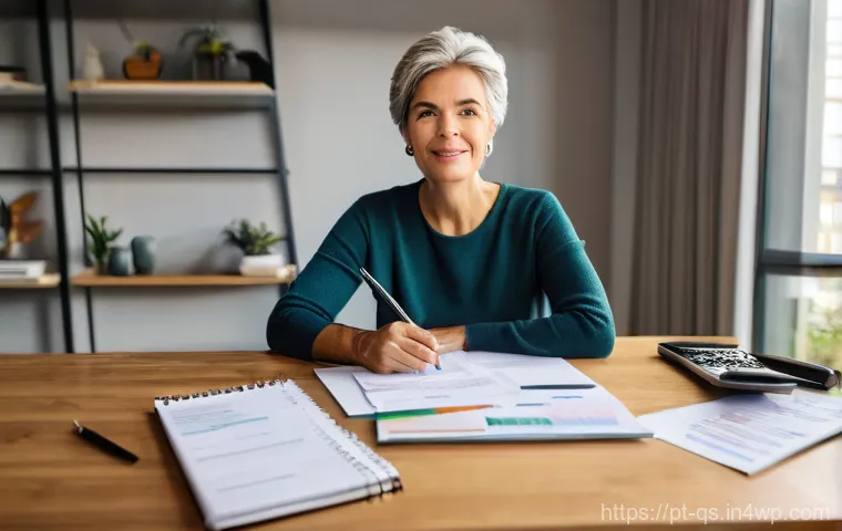 대출 조건 개선을 위한 재정 관리 팁 - **Prompt 1: Detailed Budgeting for Financial Clarity**
    A focused Portuguese woman in her late 30...